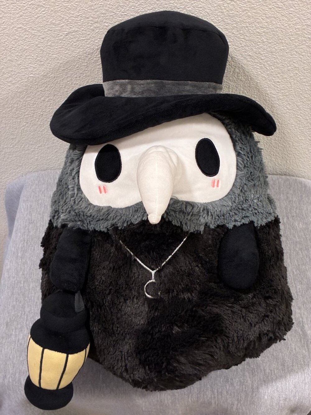 SQUISHABLE Mega 18" Mysterious Doctor Plague 2020 with Glow In Dark Lantern